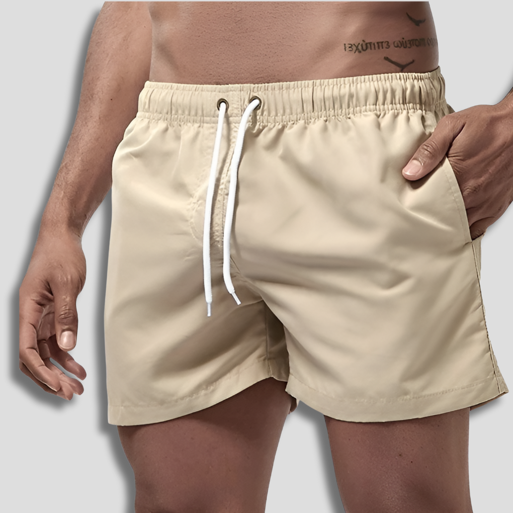 Pantaloncini da bagno ad asciugatura rapida da uomo