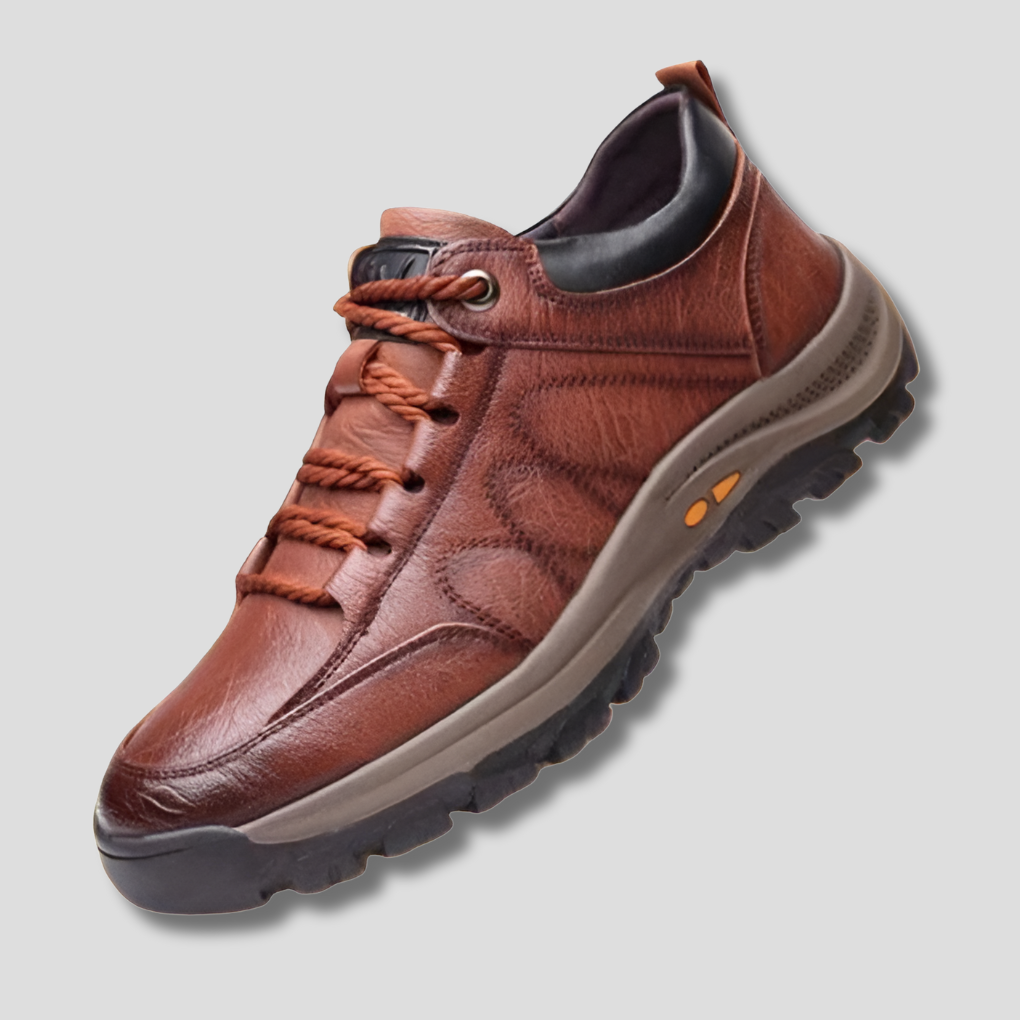 Scarpe ortopediche in pelle da uomo