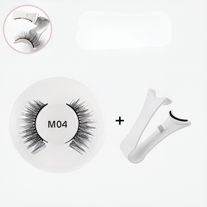 Set di ciglia magnetiche e pinzette riutilizzabili