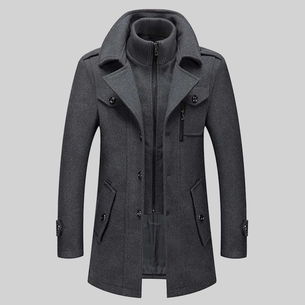 Cappotto da uomo: design alla moda con fascino moderno