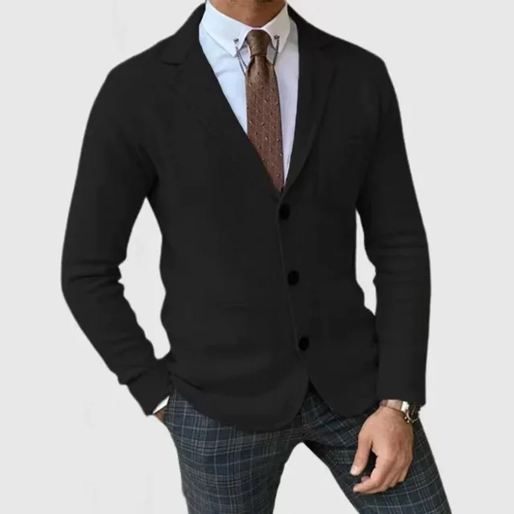 Blazer in maglia da uomo