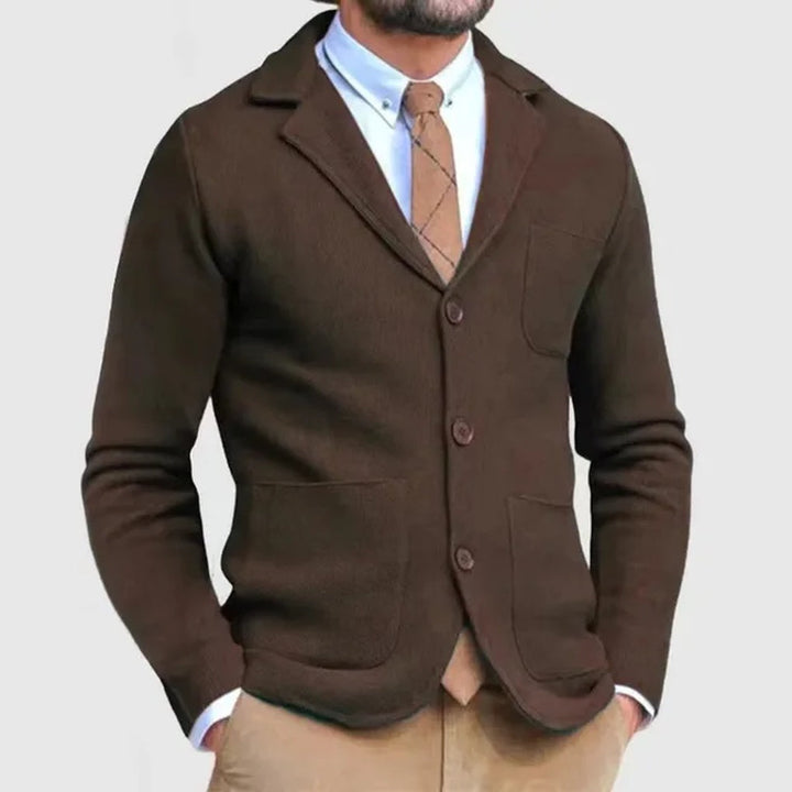 Blazer in maglia da uomo
