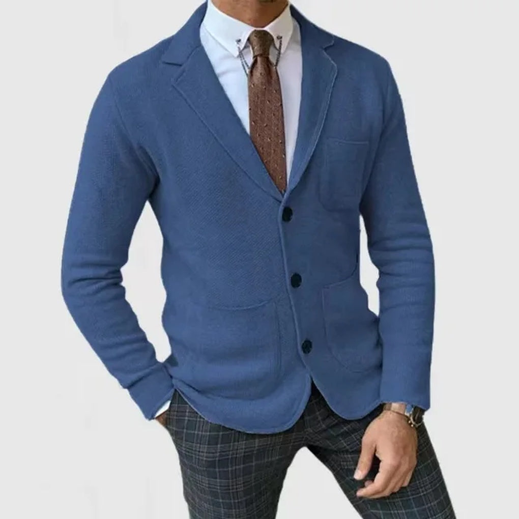 Blazer in maglia da uomo