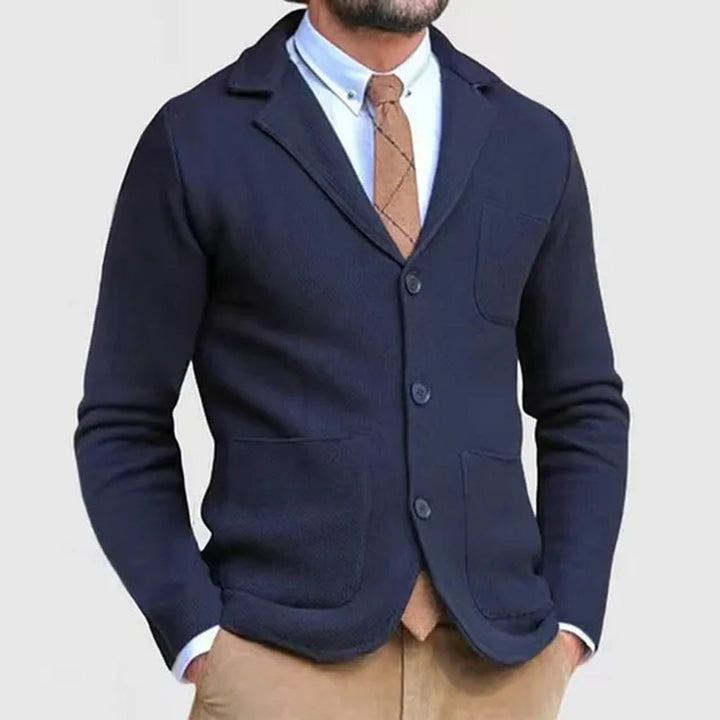 Blazer in maglia da uomo