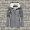 Cappotto invernale con cappuccio da donna