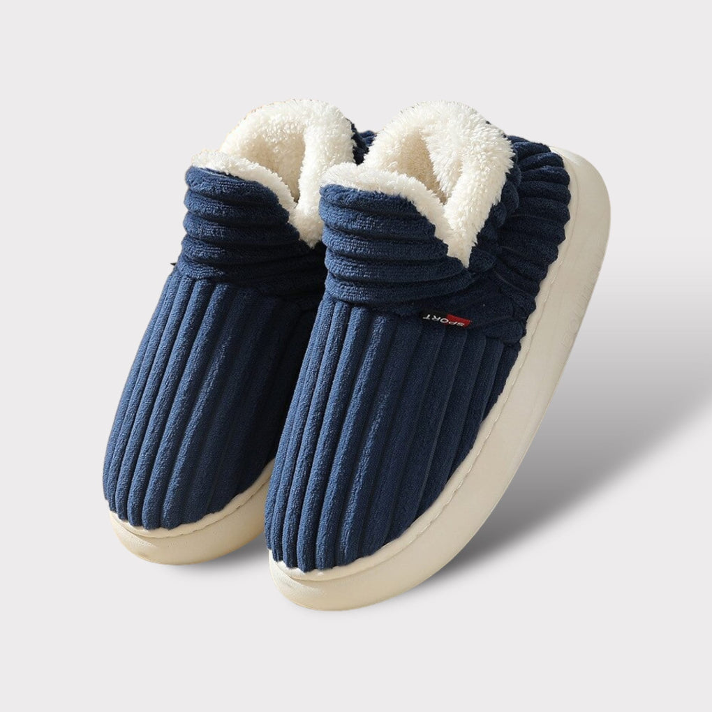 Pantofole ergonomiche ultra calde in pelliccia