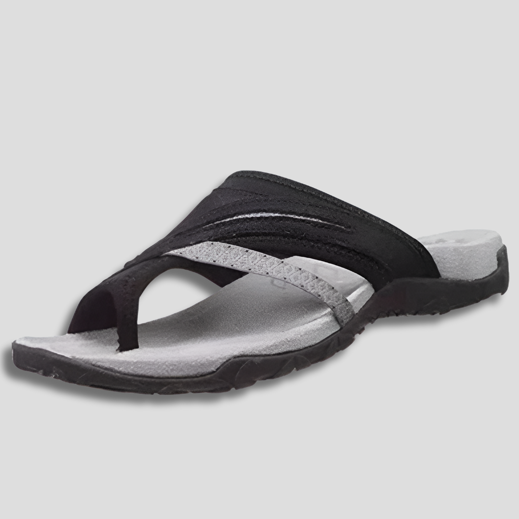 Sandali comfort con cinturino incrociato