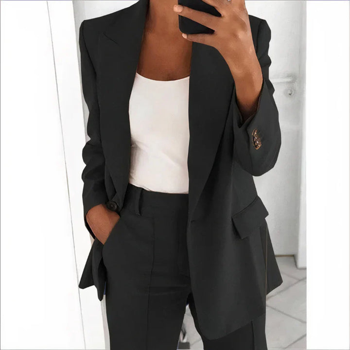 Set blazer e pantaloni da donna