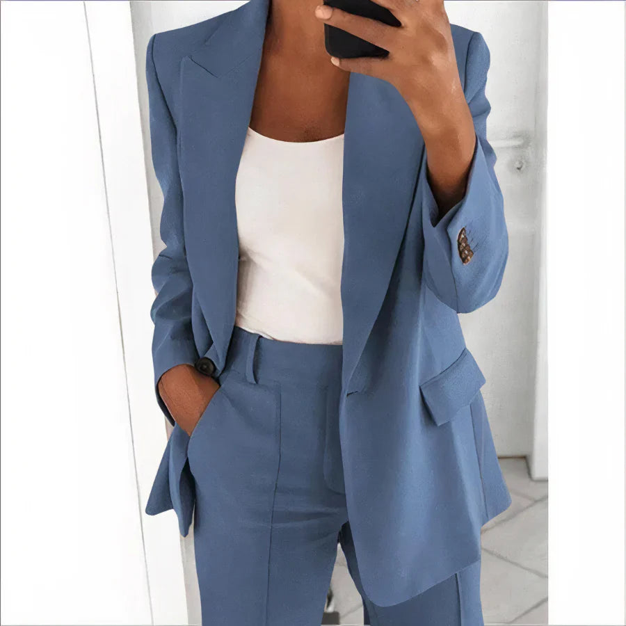 Set blazer e pantaloni da donna