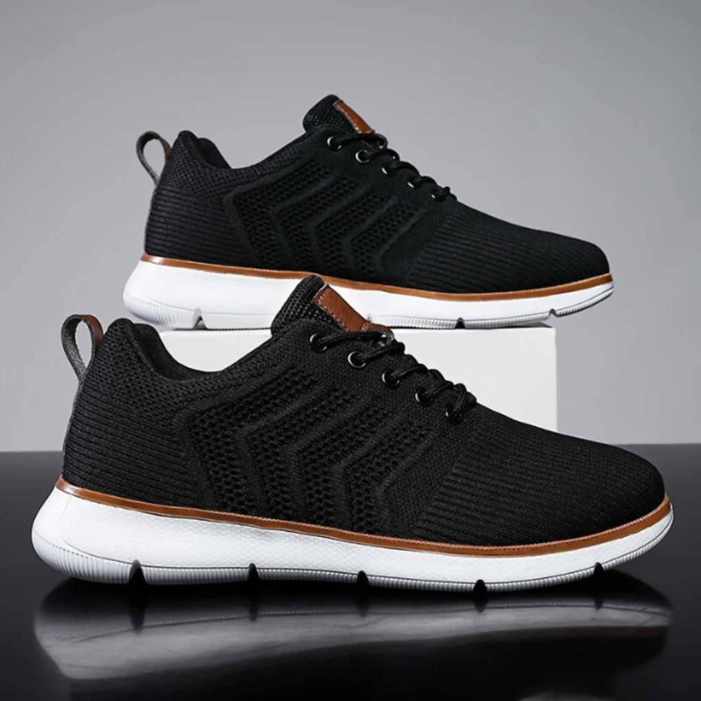Sneakers sportive da uomo in mesh traspirante