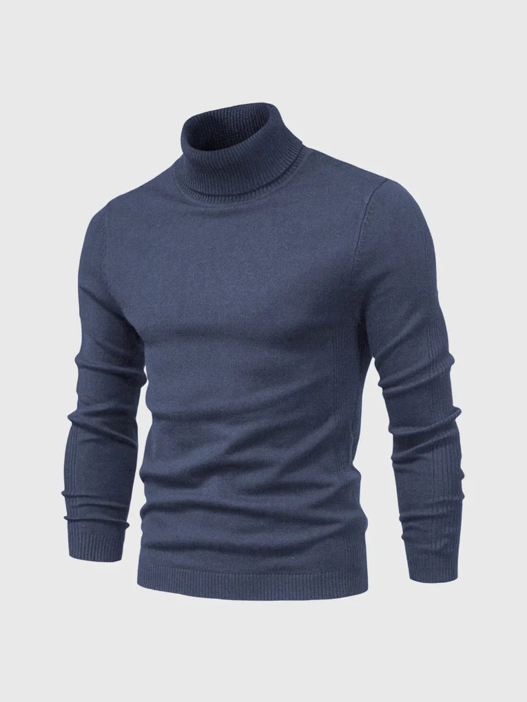 Maglione a collo alto da uomo