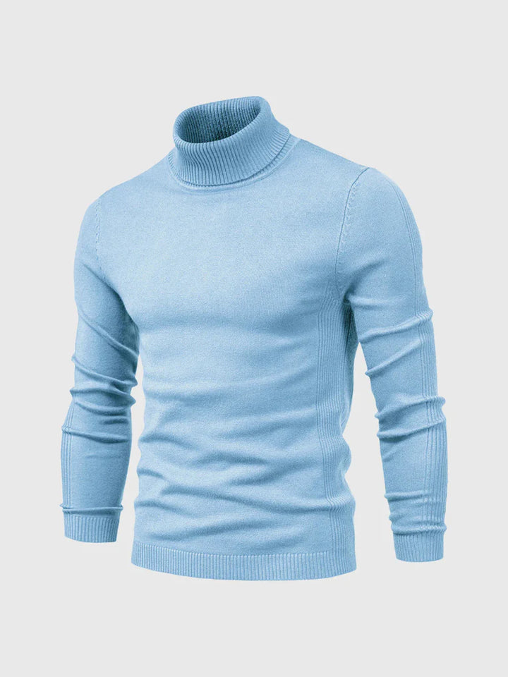 Maglione a collo alto da uomo