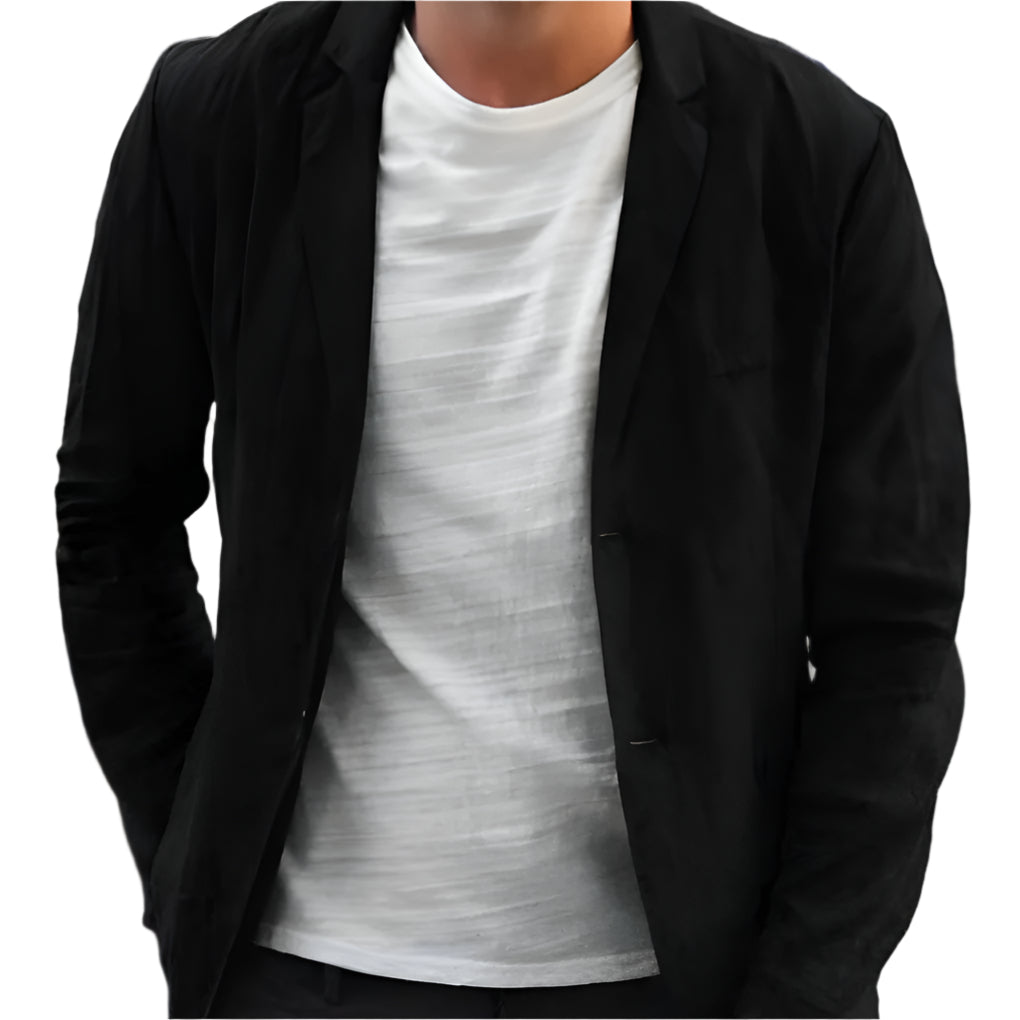Blazer in lino da uomo elegante e casual
