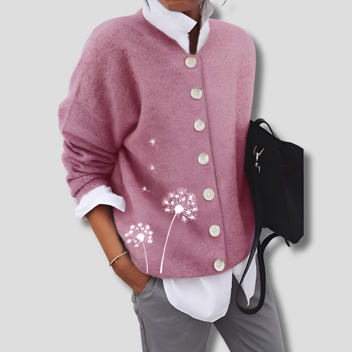 Cardigan Invernale a Maglia Comodo da Donna