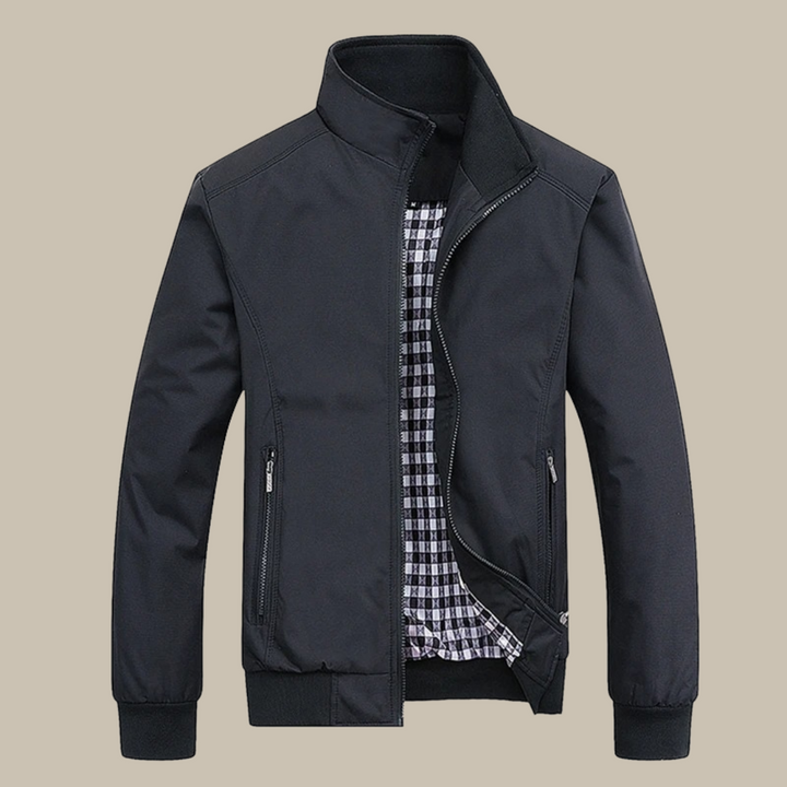 Elegante giacca estiva antivento per uomo