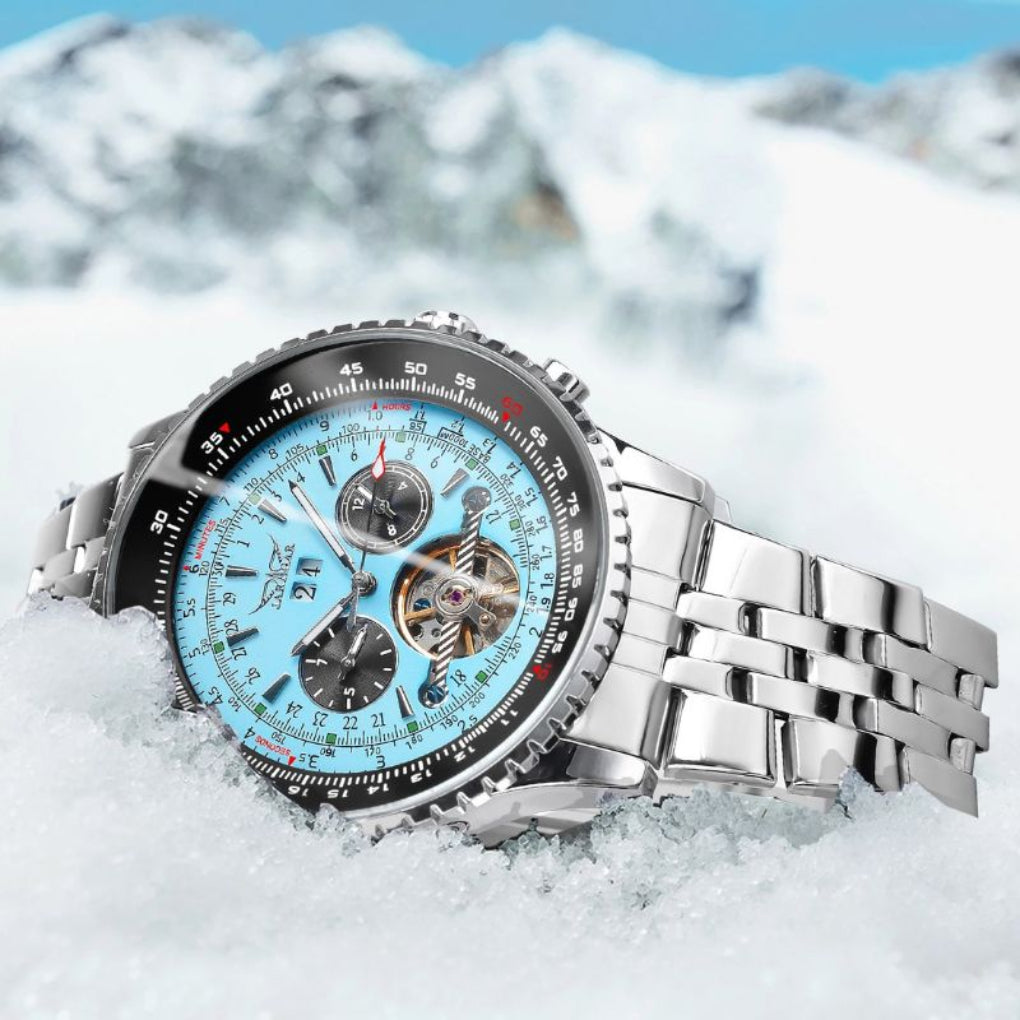 Orologio automatico meccanico di lusso da uomo