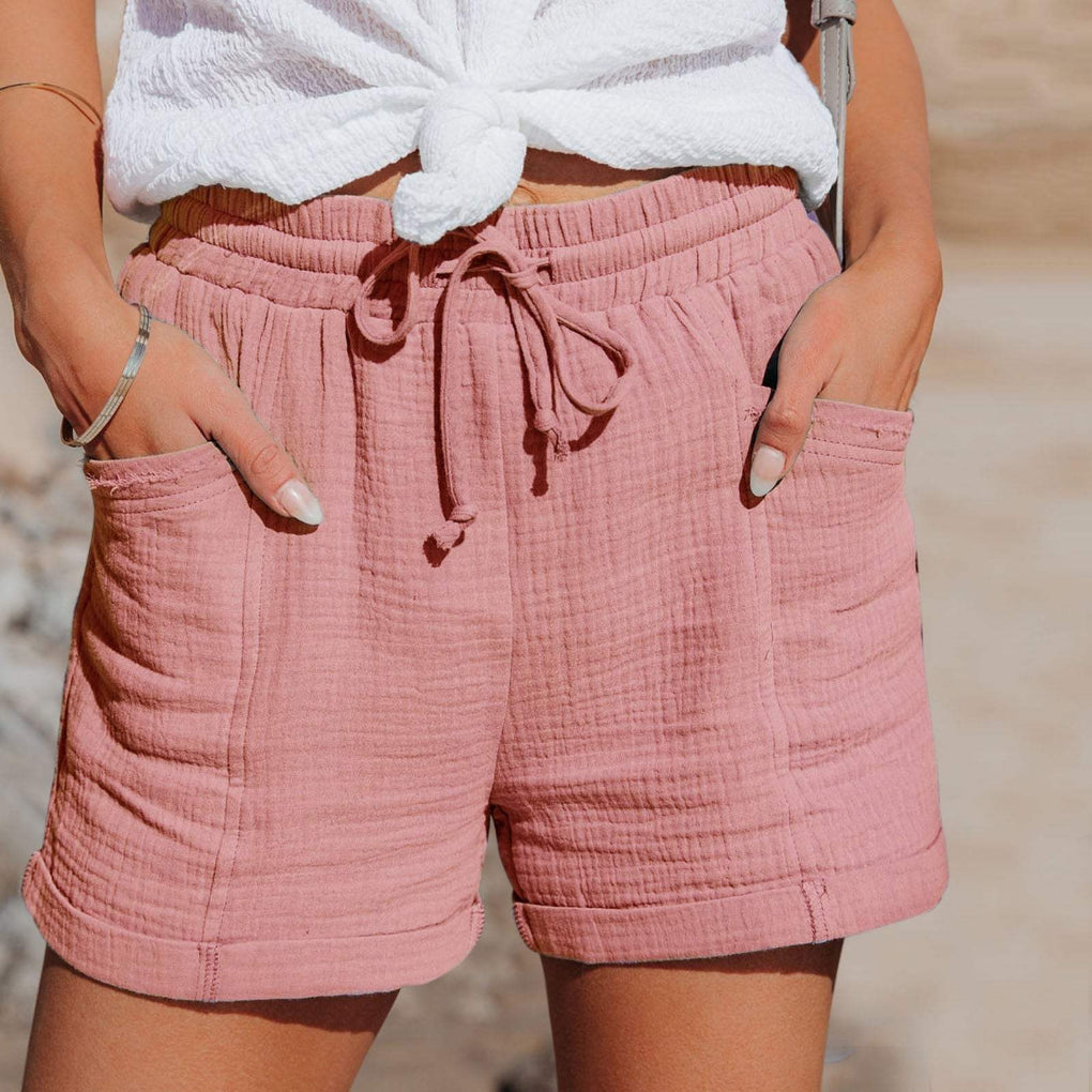 Pantaloncini casual leggeri da donna