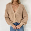 WarmVibe - Gilet da Donna in Maglia Spessa con Collo a V