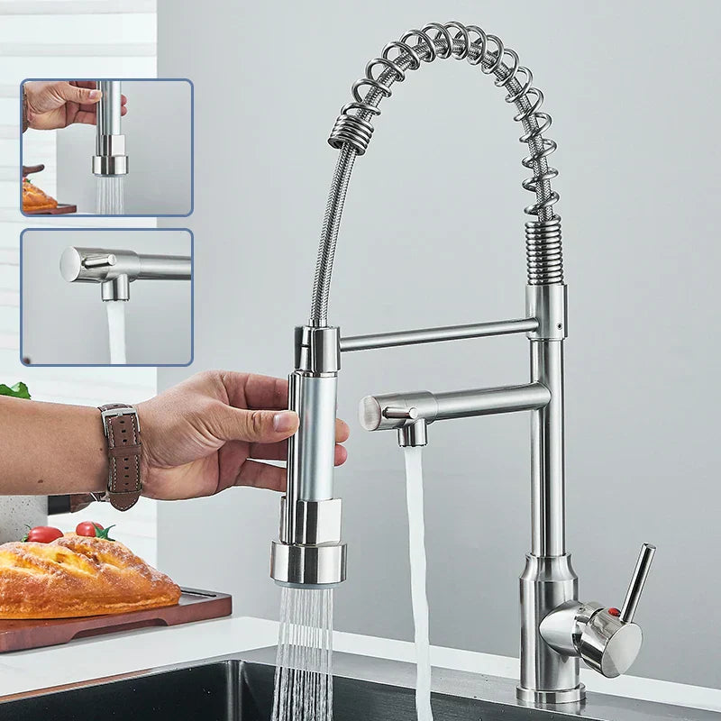 Rubinetto da cucina girevole a 360°