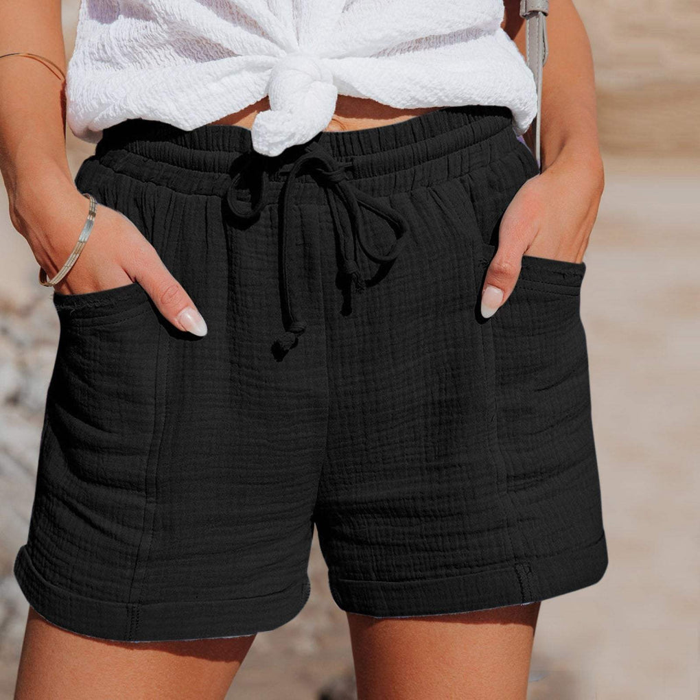 Pantaloncini casual leggeri da donna