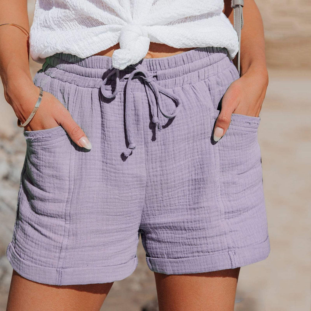 Pantaloncini casual leggeri da donna