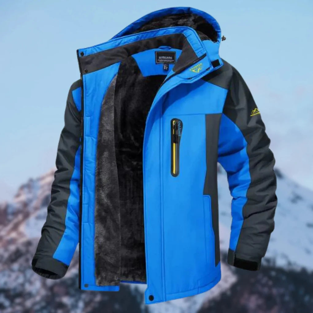 Giacca invernale da uomo: stile casual moderno con finitura impermeabile