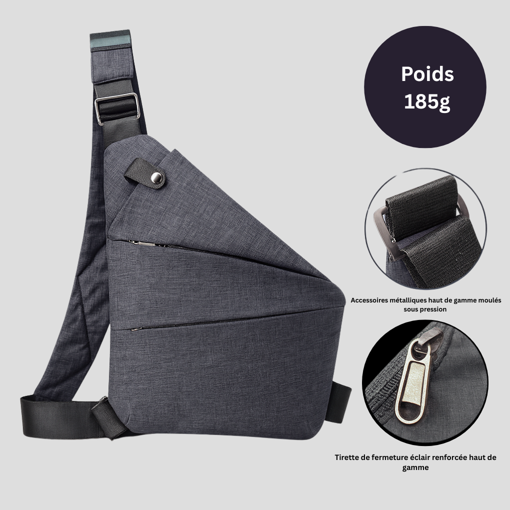 Borsa da viaggio a tracolla antifurto