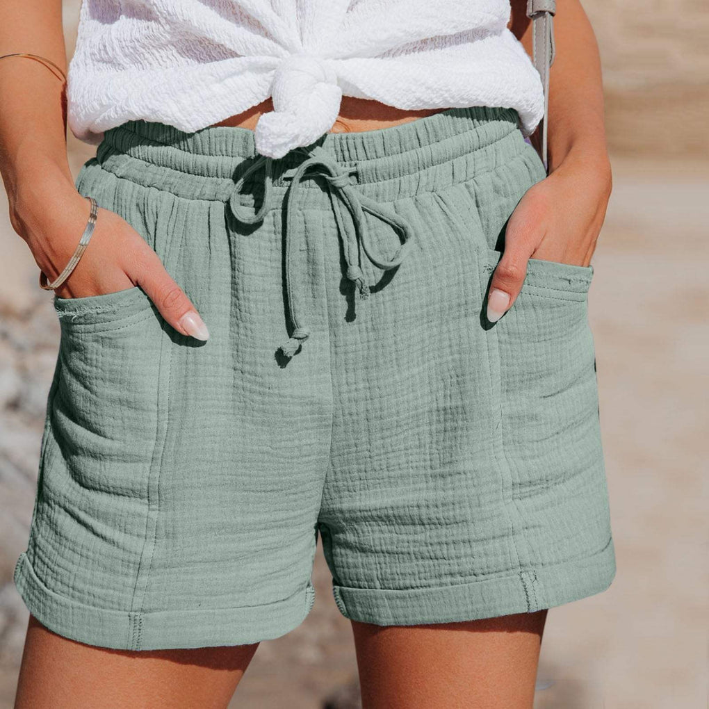 Pantaloncini casual leggeri da donna