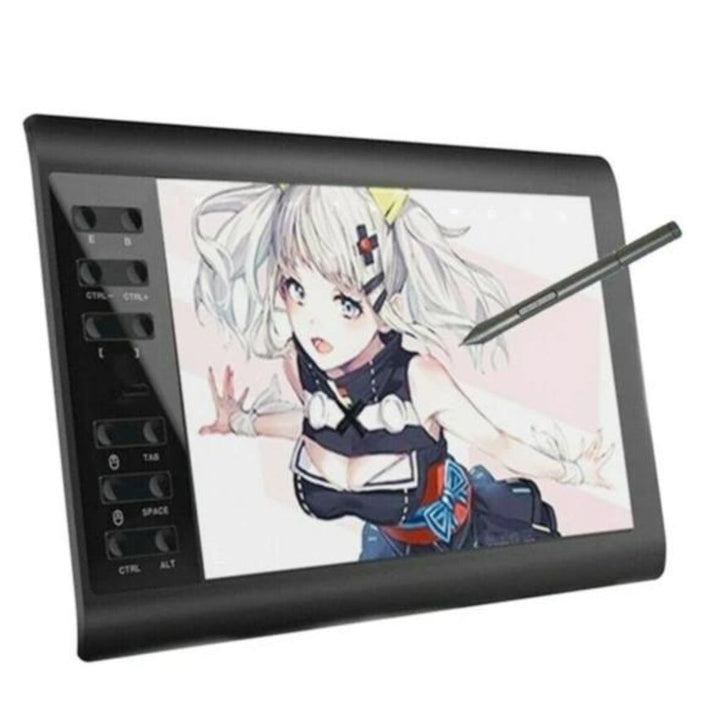 Blocco da disegno digitale con effetto carta e stilo