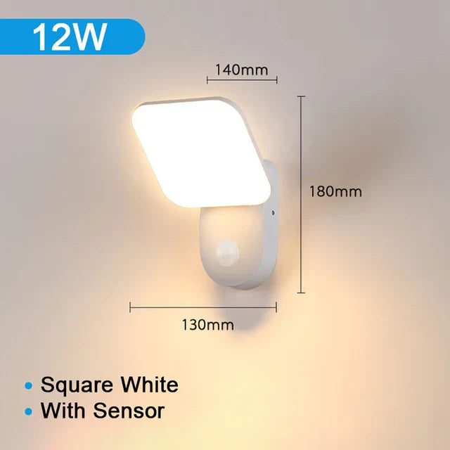 Lampada da parete impermeabile per esterni