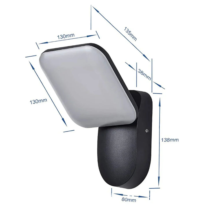 Lampada da parete impermeabile per esterni