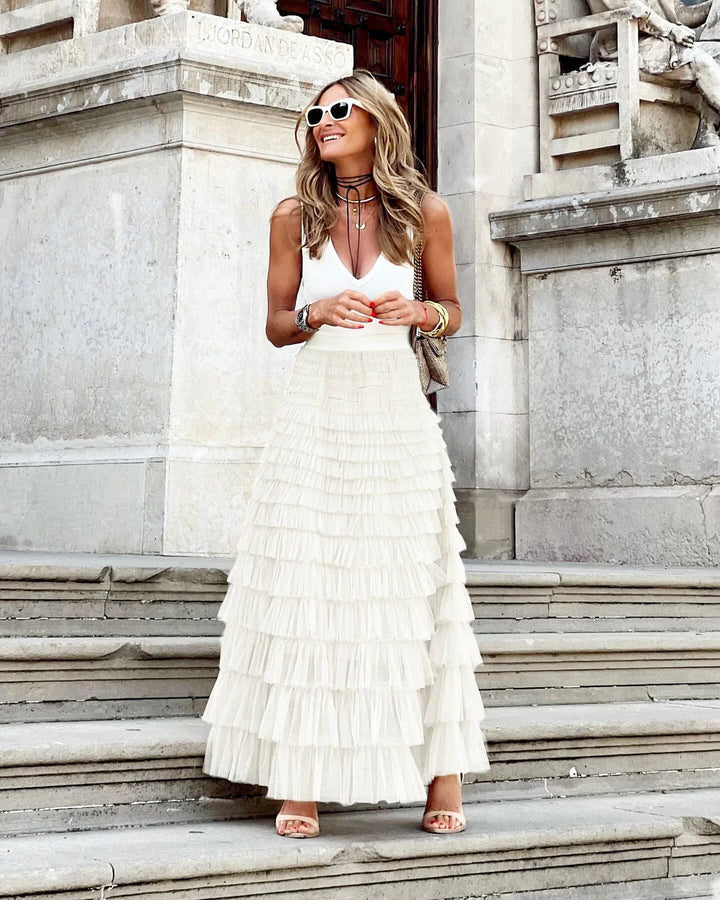 Maxi gonna in tulle