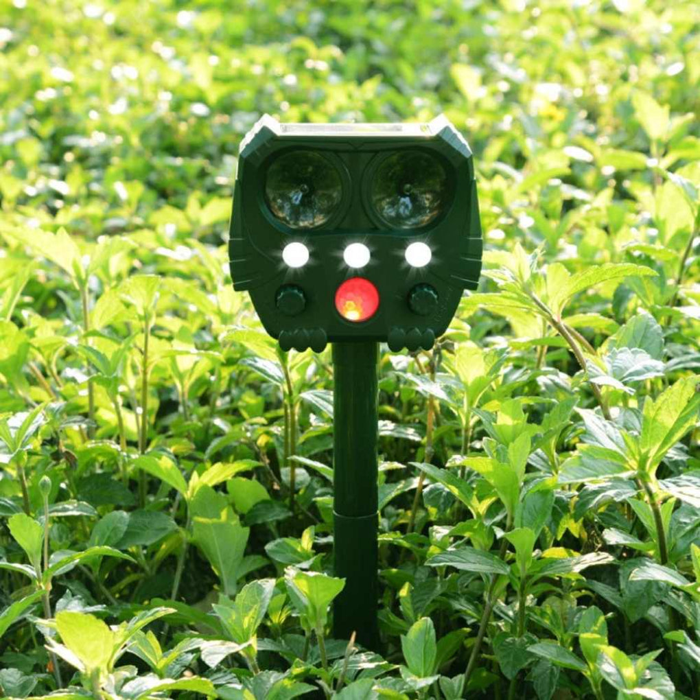 Repellente ad ultrasuoni per gatti, cani, volpi e ratti