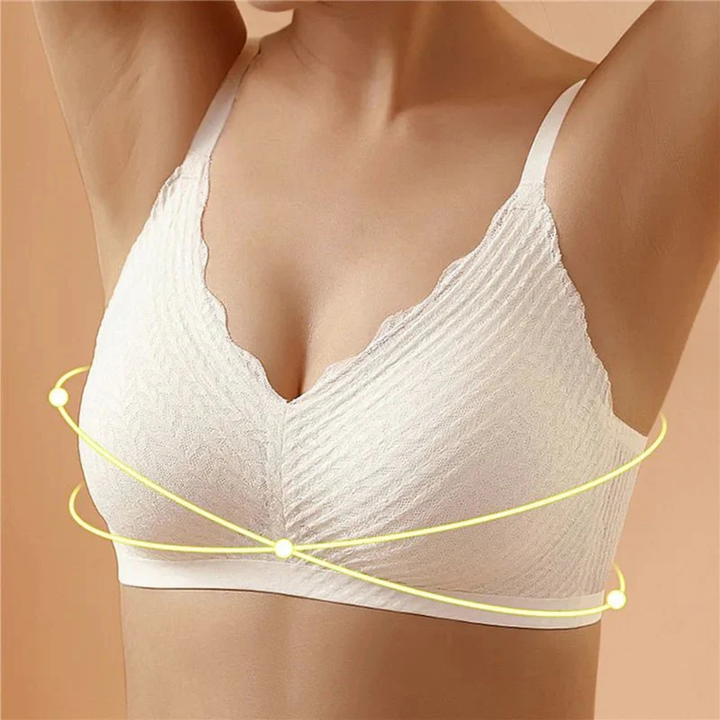 Reggiseno senza ferretto in pizzo