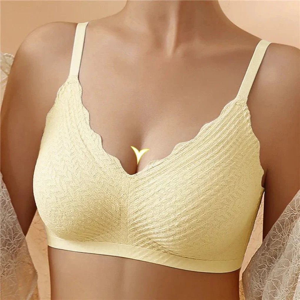 Reggiseno senza ferretto in pizzo