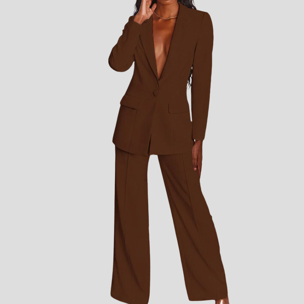 Completo blazer e pantaloni da donna
