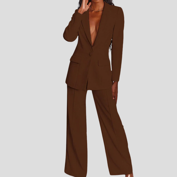 Completo blazer e pantaloni da donna