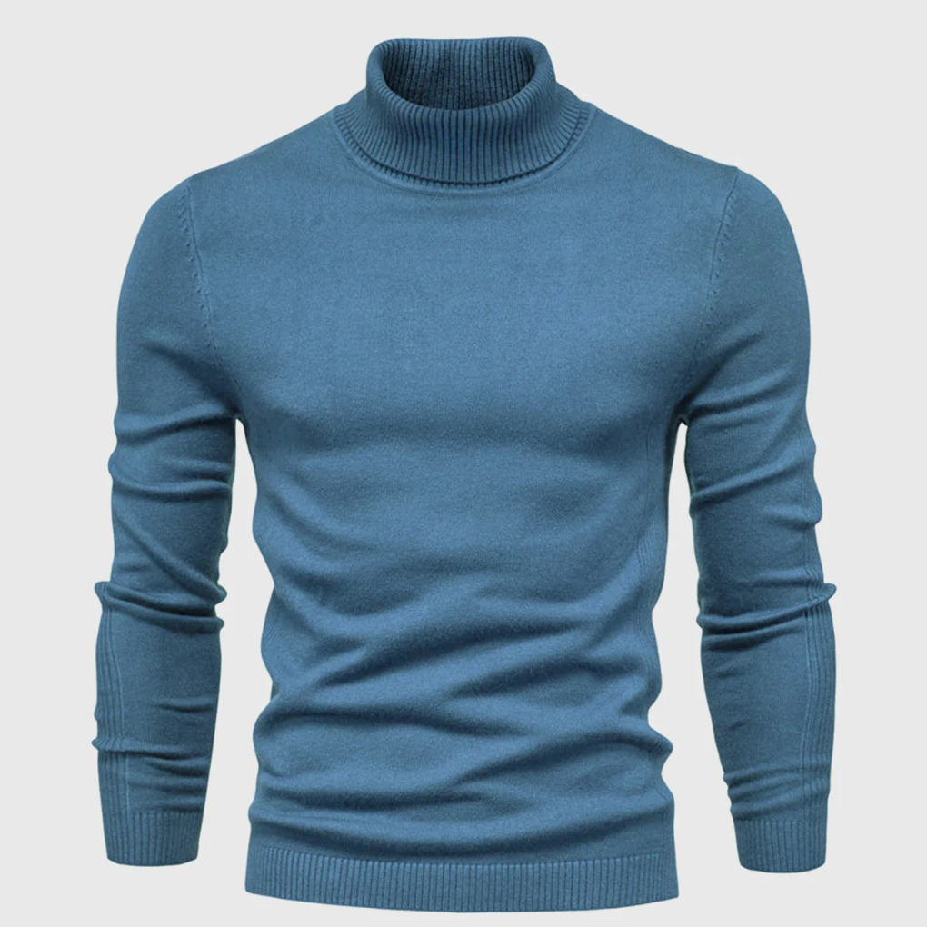 Maglione dolcevita lavabile da uomo: stile pratico per tutti i giorni