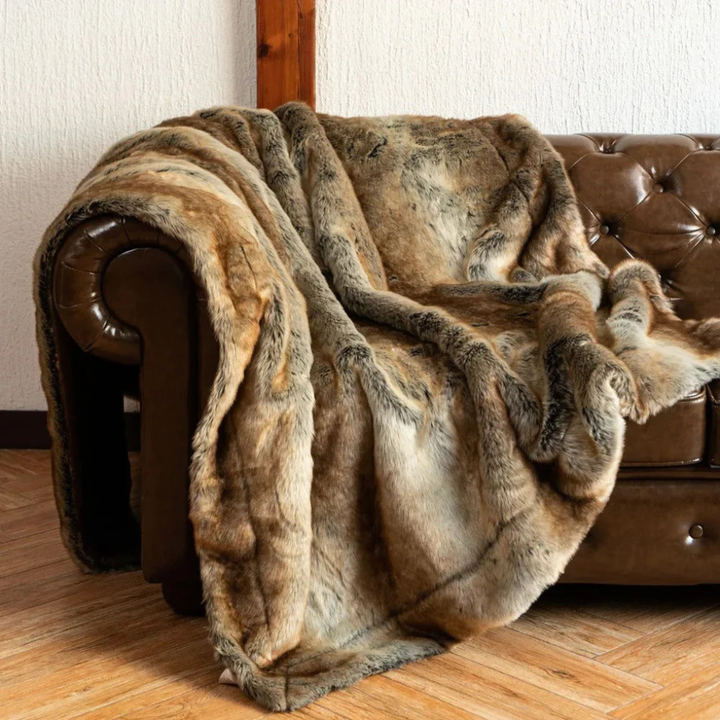 Coperta in pelliccia sintetica