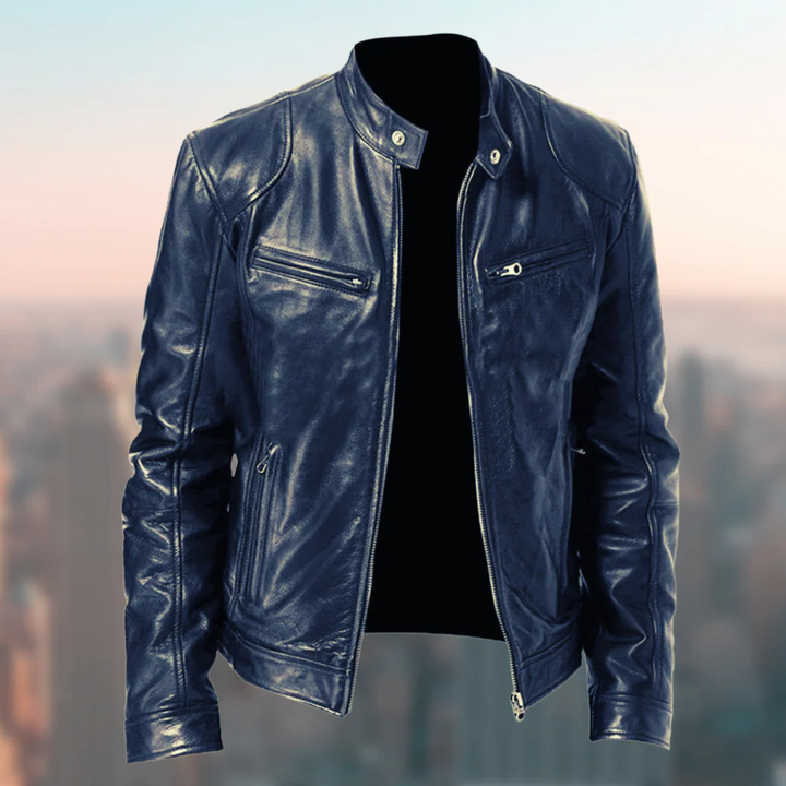 Giacca in pelle da uomo – Design elegante
