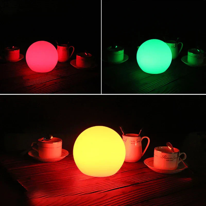 Lampada da tavolo a LED colorata con telecomando