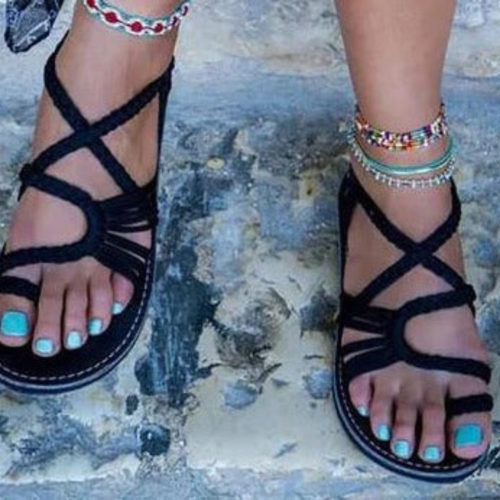 Sandali da spiaggia colorati