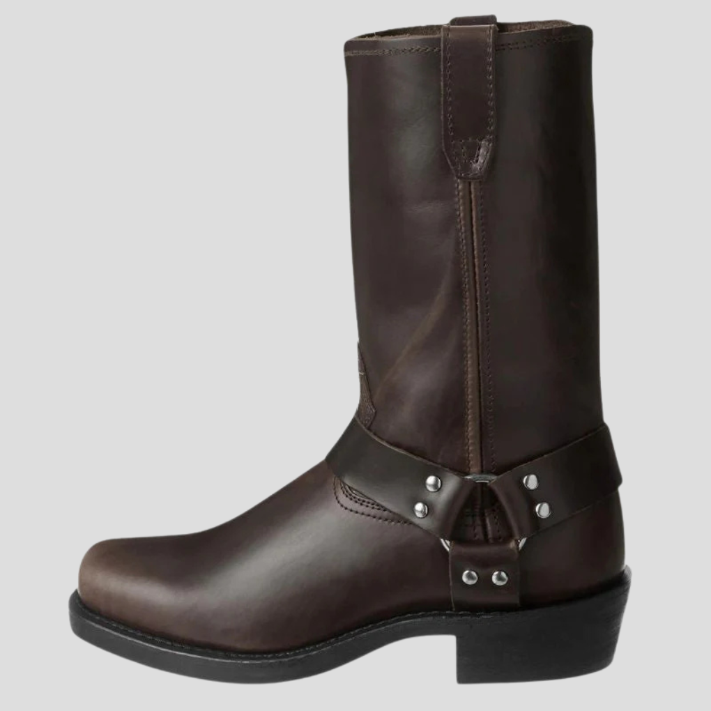 Stivali da cowboy in stile vintage da uomo