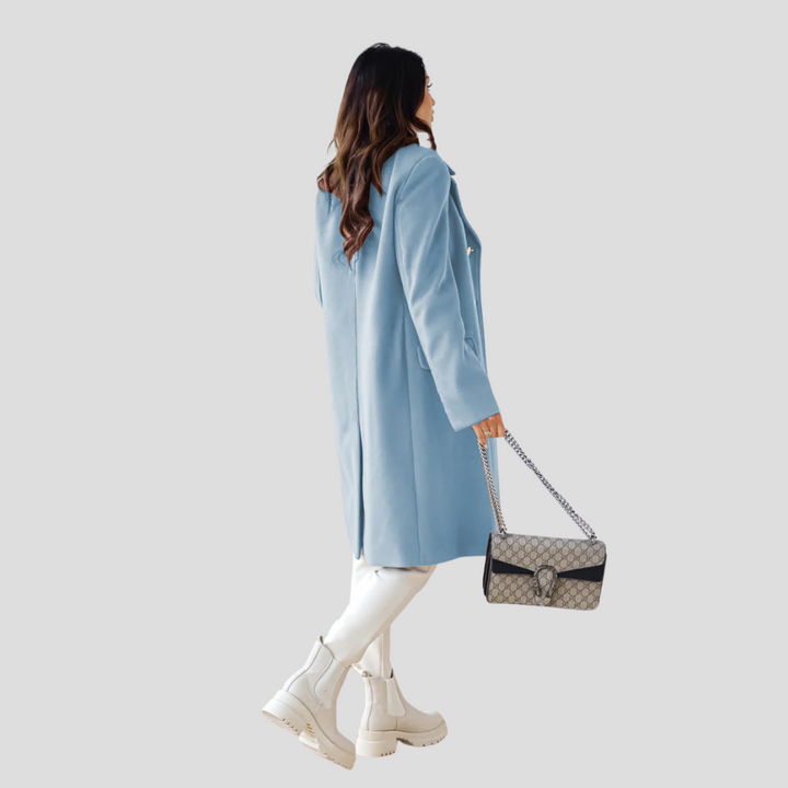 Cappotto doppiopetto da donna
