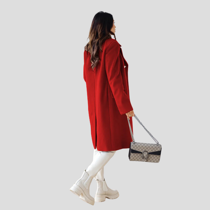 Cappotto doppiopetto da donna