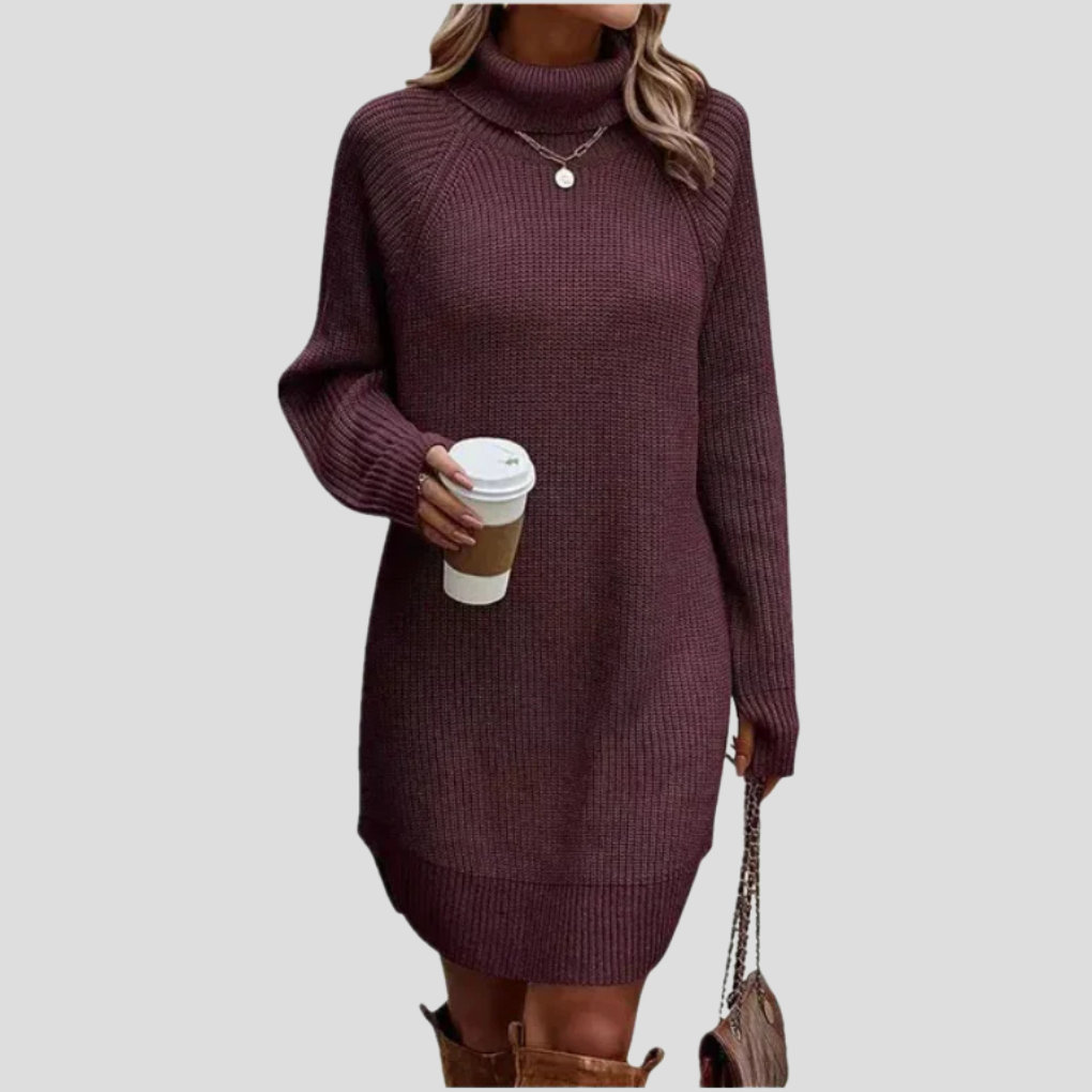 Elegante abito in maglia da donna