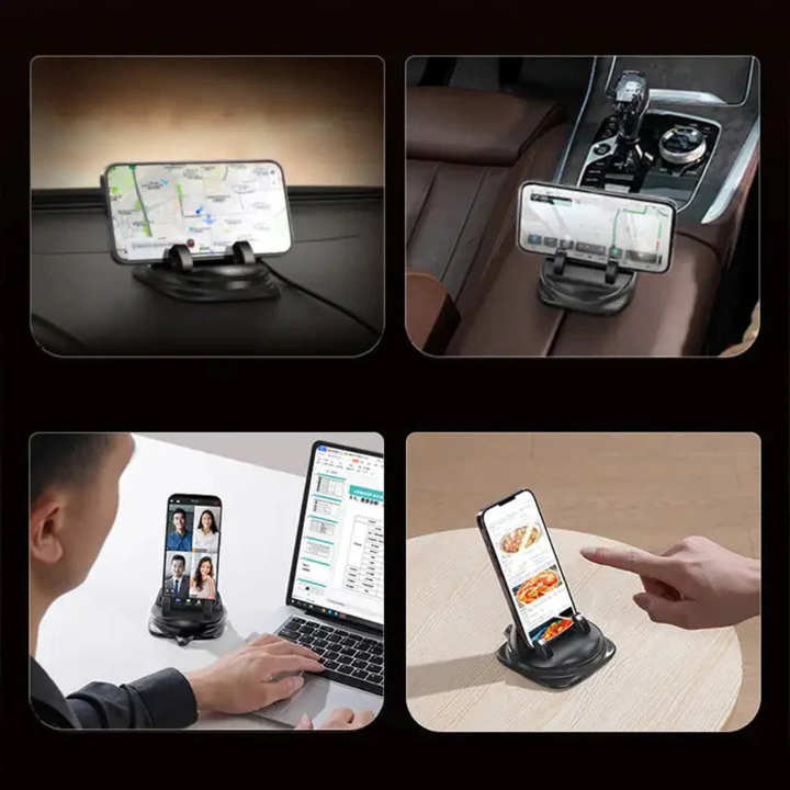 Supporto universale per telefono da auto RotateX a 360°