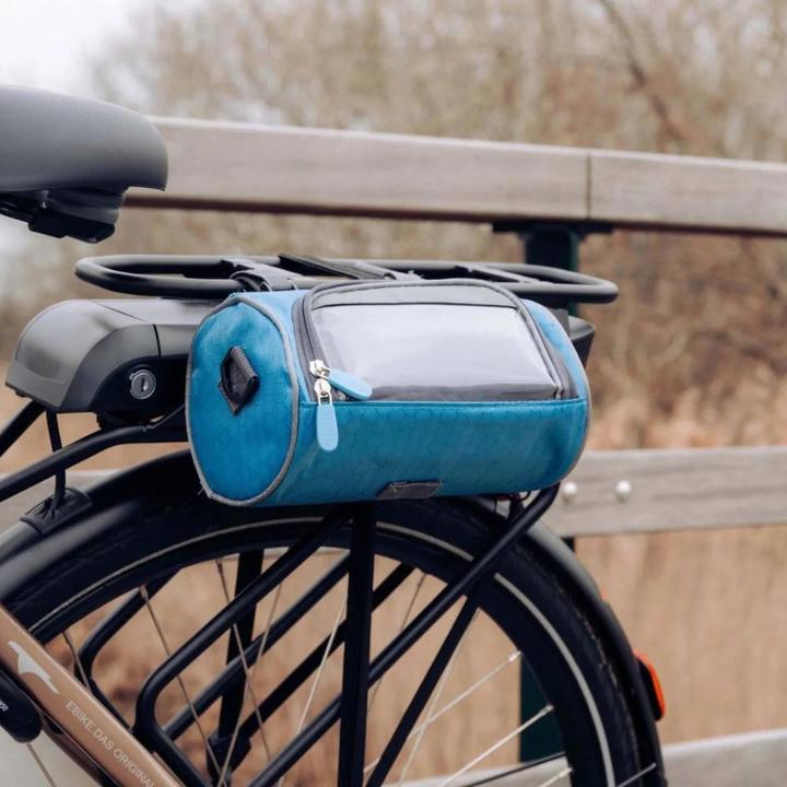 Borsa impermeabile per bicicletta con touchscreen