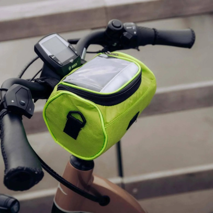 Borsa impermeabile per bicicletta con touchscreen