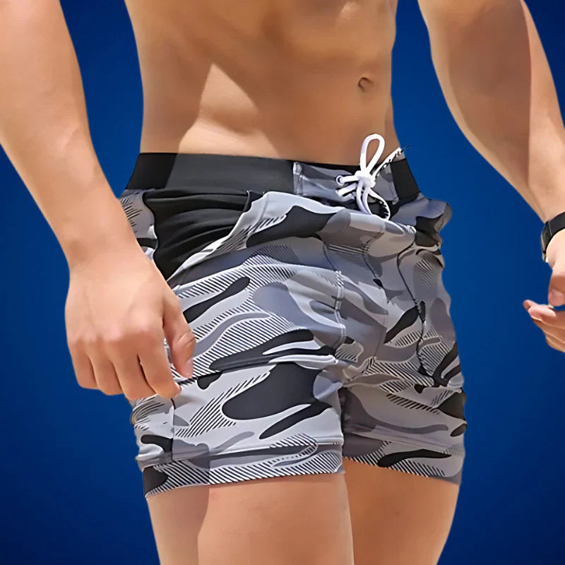 Pantaloncini da bagno da uomo versatili e confortevoli